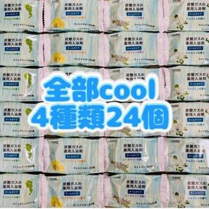 入浴剤 cool 薬用入浴剤 4種類24個 夏バテ