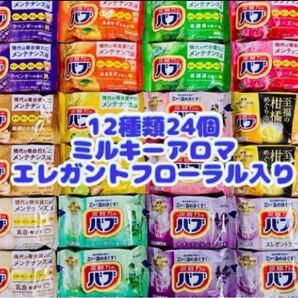 c24 定番 入浴剤 花王バブ 12種類24個 にごり湯炭酸力 まとめ売り