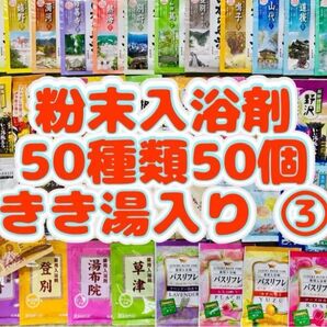 ③粉末入浴剤 薬用入浴剤 温泉 アース製薬 50種類50個 旅の宿 まとめ売り 花王 きき湯 期間限定 cool