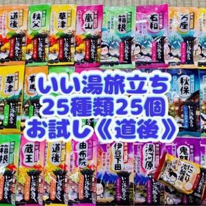 白元アース いい湯旅立ち 入浴剤 25種類 25個 詰め合わせ にごり湯 お試し1錠 道後