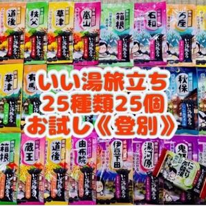 白元アース いい湯旅立ち 入浴剤 25種類 25個 詰め合わせ にごり湯 お試し1錠 登別