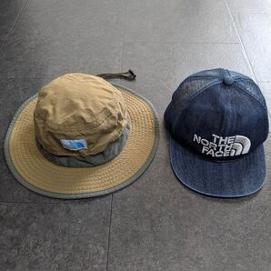 ■大人気 ノースフェイス トラッカーメッシュキャップ ホライズンハット KM NNJ01912 NNJ41702 古着 2個セット