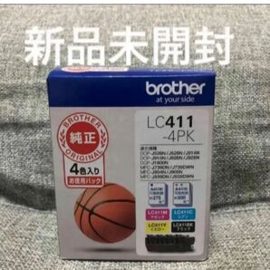 ブラザーブラザー インクジェットカートリッジ LC411-4PK