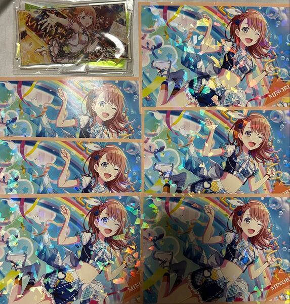 プロセカ アクリルスタンド アクスタ ポストカード 特典 花里みのり