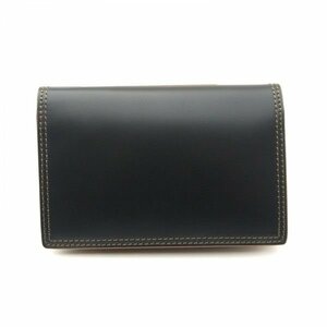 CORDOVAN cordovan card-case black black Sanwa pouches simple men's horse leather cow leather new goods vanity case go in business leather product made in Japan leather 