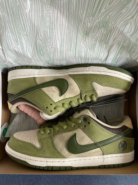 Yuto Horigome × Nike SB Dunk Low "Matcha" 28.5cm