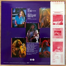 LP■HR/HM/DEEP PURPLE/LAST CONCERT IN JAPAN/WARNER P-10370W/国内盤 77年ORIG原盤 初回の赤帯付 美品 完品/ディープ・パープル/武道館_画像2