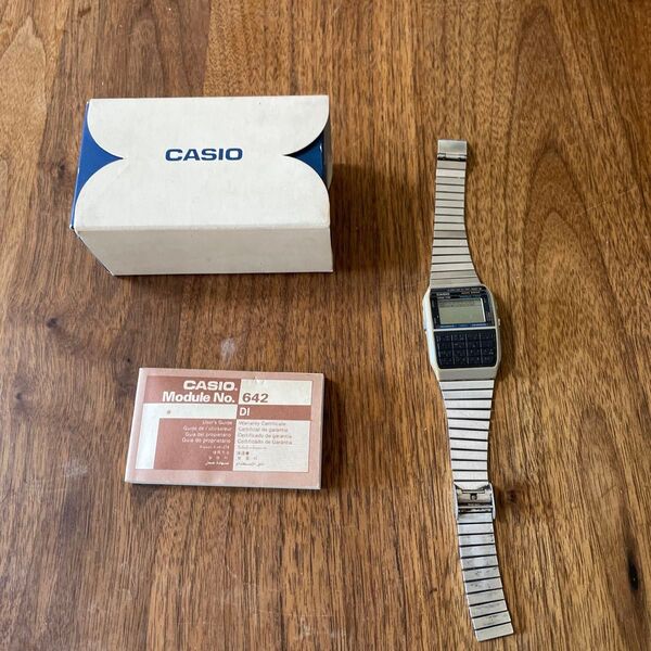 CASIO DBX-112 デジタル腕時計 データバンク