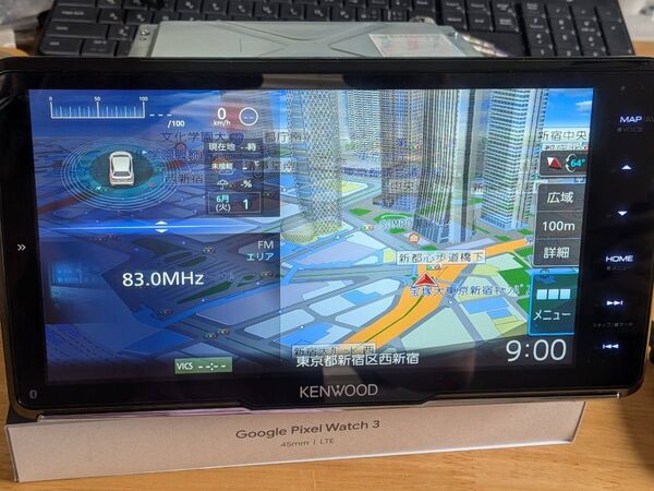KENWOOD MDV-M910HDF フローティングナビ 地図データ 最新版2024年
