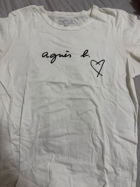 アニエスベー Tシャツ ホワイト