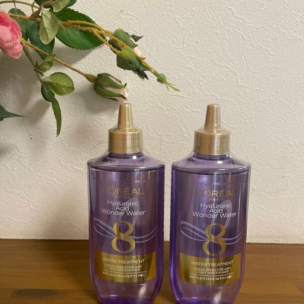 ロレアルパリ ウォータートリートメント 200ml ×2個セット 洗い流すヘアトリートメント