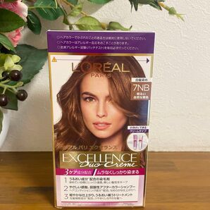 LOREAL PARIS エクセランス 白髪染め クリームタイプ 7NB