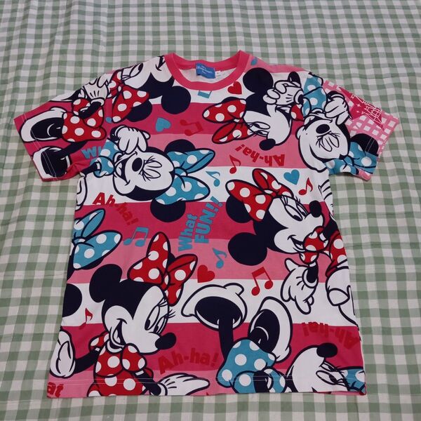 【美品】ディズニーリゾート ミニー 半袖Tシャツ S DISNEY RESORT
