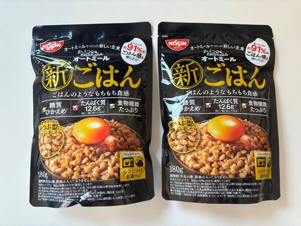 日清シスコ おいしいオートミール 新ごはん 2袋