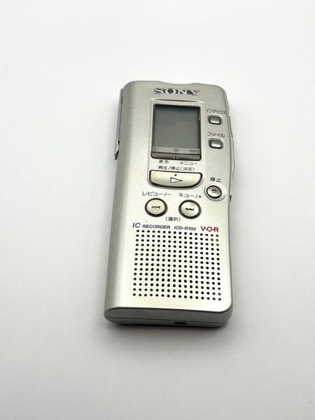 SONY ソニー ICレコーダー ボイスレコーダー ICD-R100 動作品
