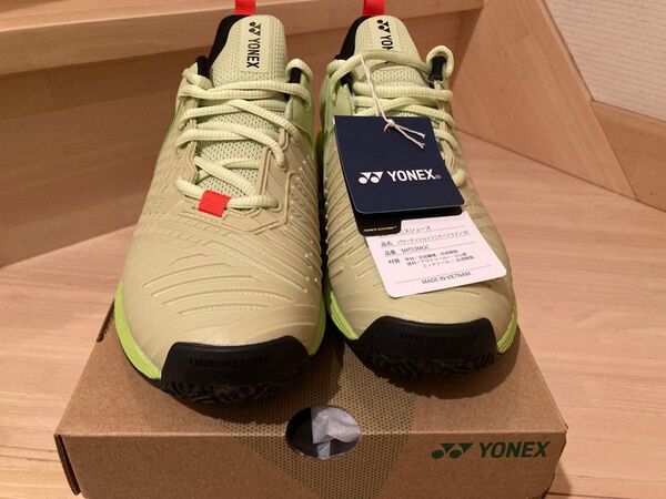 新品未使用!!ヨネックス レディース テニスシューズ 23.5㎝ パワークッションソニケージ
