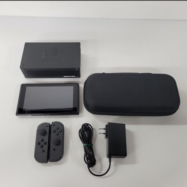 Nintendo Switch 本体 Joy-Con(L)/(R) グレー(2019モデル) ACケーブル非正規