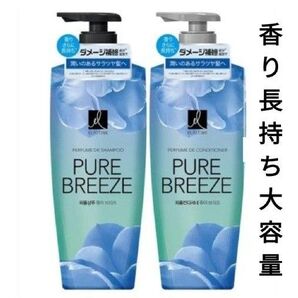 ELASTINEのPURE BREEZEは、シャンプーとコンディショナーセット 特別な香りと質感を提供し、髪に優しい成分 大容量