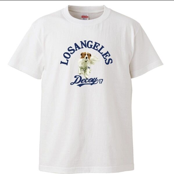 新品 デコピン 大谷翔平 ロサンゼルス tシャツ おもしろ パロディ プレゼント 面白い キャラクター グッズ 応援