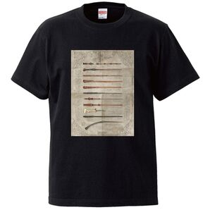 【新品未使用】ハリーポッター 杖プリント tシャツ おもしろtシャツ 面白い パロディ 映画 ムービー キャラクター グッズ
