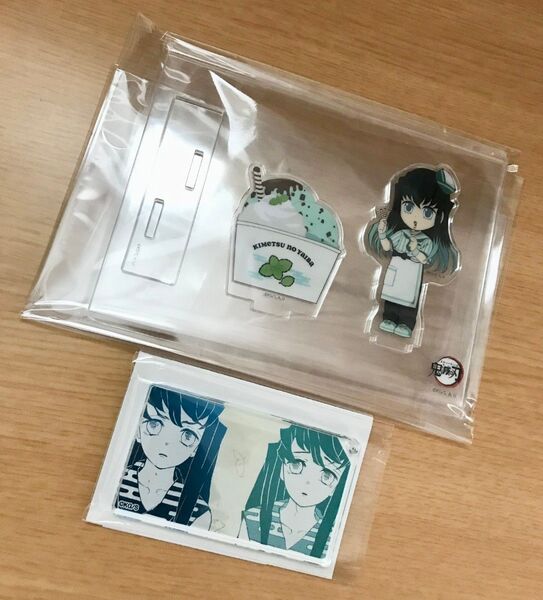 鬼滅の刃 時透無一郎 アクリルスタンド アイスクリームカフェ 原画展 アクリルキーホルダーコレクション 時透無一郎 有一郎