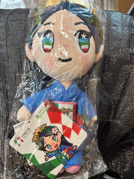 大阪関西万博限定 イタリア館公式マスコット イタリアちゃん ぬいぐるみ大 イタリアパビリオン