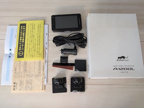 Yupiteruユピテルレーザー&レーダー探知機SUPER CAT A1200L