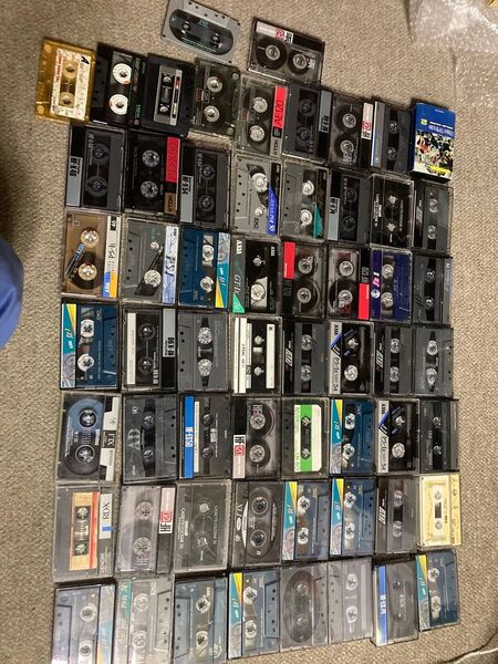 カセットテープ 中古 62本