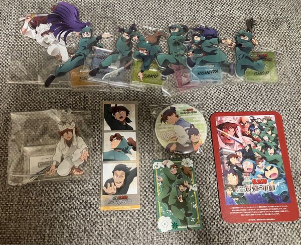 劇場版 忍たま乱太郎 ドクタケ忍者隊 最強の軍師 特典 忍たま アクスタ 缶バッジ アクリルスタンド ミニカード ロングフォト