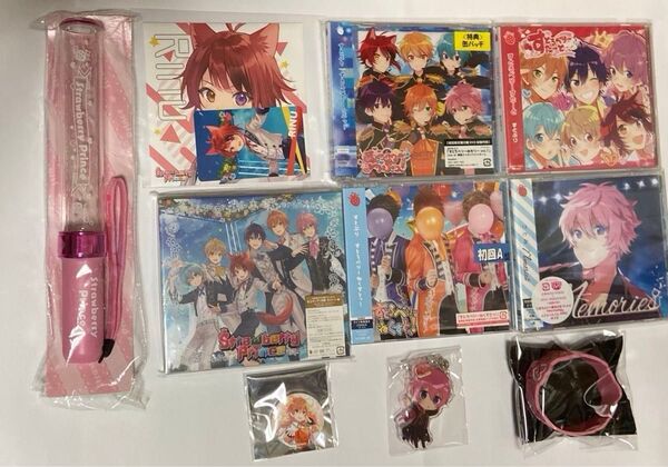 すとぷり グッズセット さとみ ジェル ペンライト CD アクキー 缶バッジ リストバンド