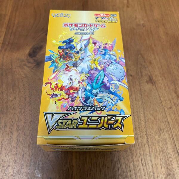 ポケモンカードゲーム ソード&シールド 拡張パック ハイクラスパック V STARユニバース BOX シュリンクなし
