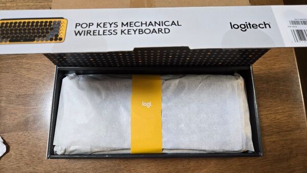 Logicool POP KEYS メカニカル ワイヤレスキーボード イエロー 韓国語配列
