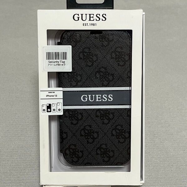 【未使用】GUESS iPhone13 手帳型スマホケース モノグラム