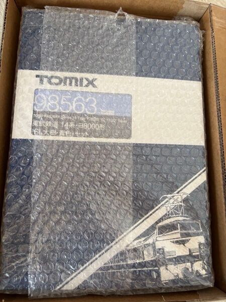 新品未使用 98563 TOMIX 東武鉄道 14系・ヨ8000形(SL大樹・青色)4両セット