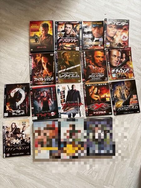 アクションなど映画 DVD 吹替え版 レンタル落ちなどセット