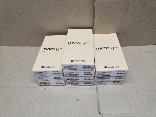 モトローラ moto g64y 5G 10台セット 新品未開封 SIMフリー 一括購入残債なし