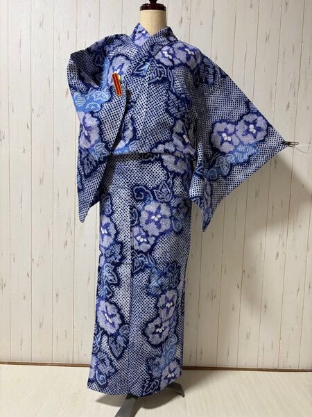 夏物 有松鳴海絞りの浴衣 m4333