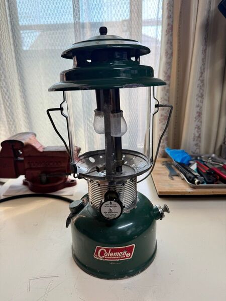 Coleman コールマン ガソリンランタン 220F パテペンデカール 1969/10年製
