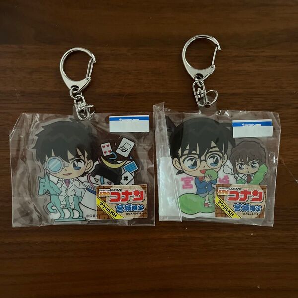 名探偵コナン 宮城限定 アクリルキーホルダー 怪盗キッド 江戸川コナン