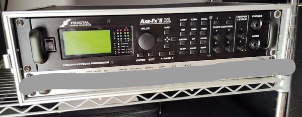 FRACTAL AUDIO SYSTEMS Axe Fx-Ⅱ XL マルチエフェクター プロセッサー +3Uラックケース