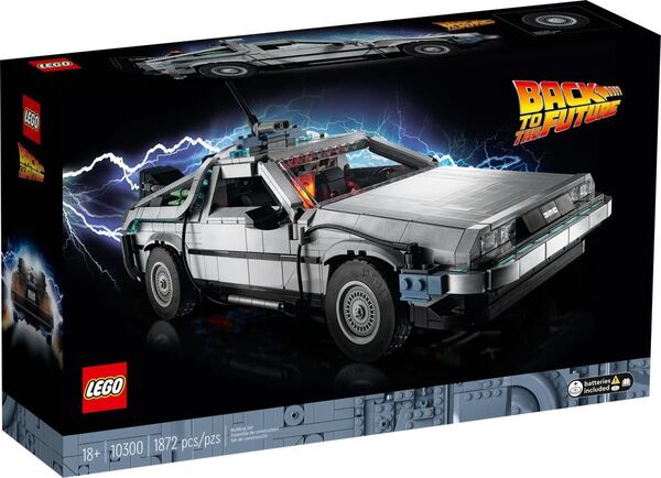 レゴ LEGO 10300 バック・トゥ・ザ・フューチャー デロリアン
