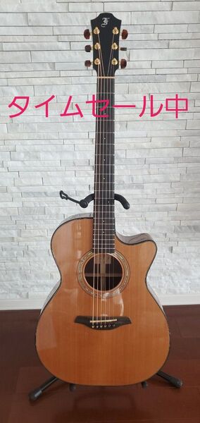 【美品】フォルヒ Furch OMS-23-CRCT 革製ストラップ、専用ハードケース付 送料無料