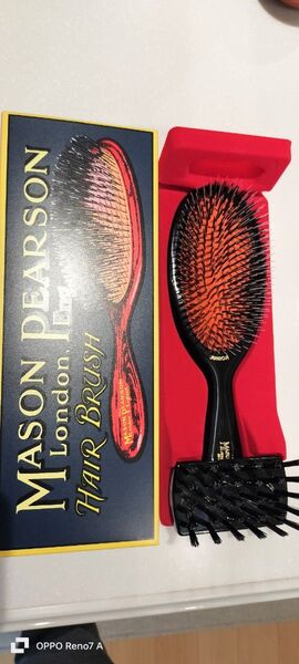 超美品 メイソンピアソン MASON PEARSON ジュニアミックス ダーク・ルビー(ヘアブラシ 猪毛+ナイロン) 並行輸入品