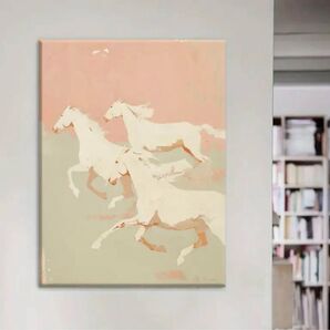 ランニングホワイトホース 30×45