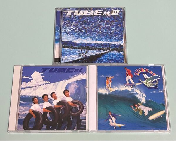 TUBE TUBEst I.II.III 1.2.3 ベスト盤 CD 3枚セット 新品プラケース3枚付き