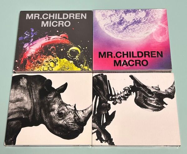 Mr.Children ベスト盤 CD 4枚セット 肉 骨 MICRO MACRO 1992-1995 1996-2000 他