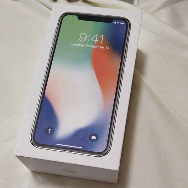 iPhone X 空き箱 シムピンあり