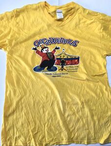 【アメリカ合衆国インポート物 古着】GILDAN社製 Tシャツ（Lサイズ・黄色）