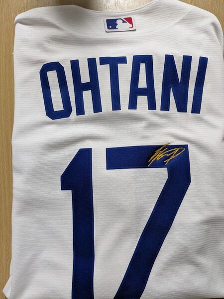 大谷翔平 ドジャース ゴールドサイン ユニフォーム