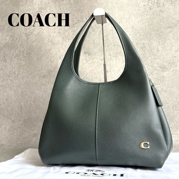 【極美品】COACH コーチ ラナ ホーボー Cロゴ トートバッグ 肩掛け 大容量 現行